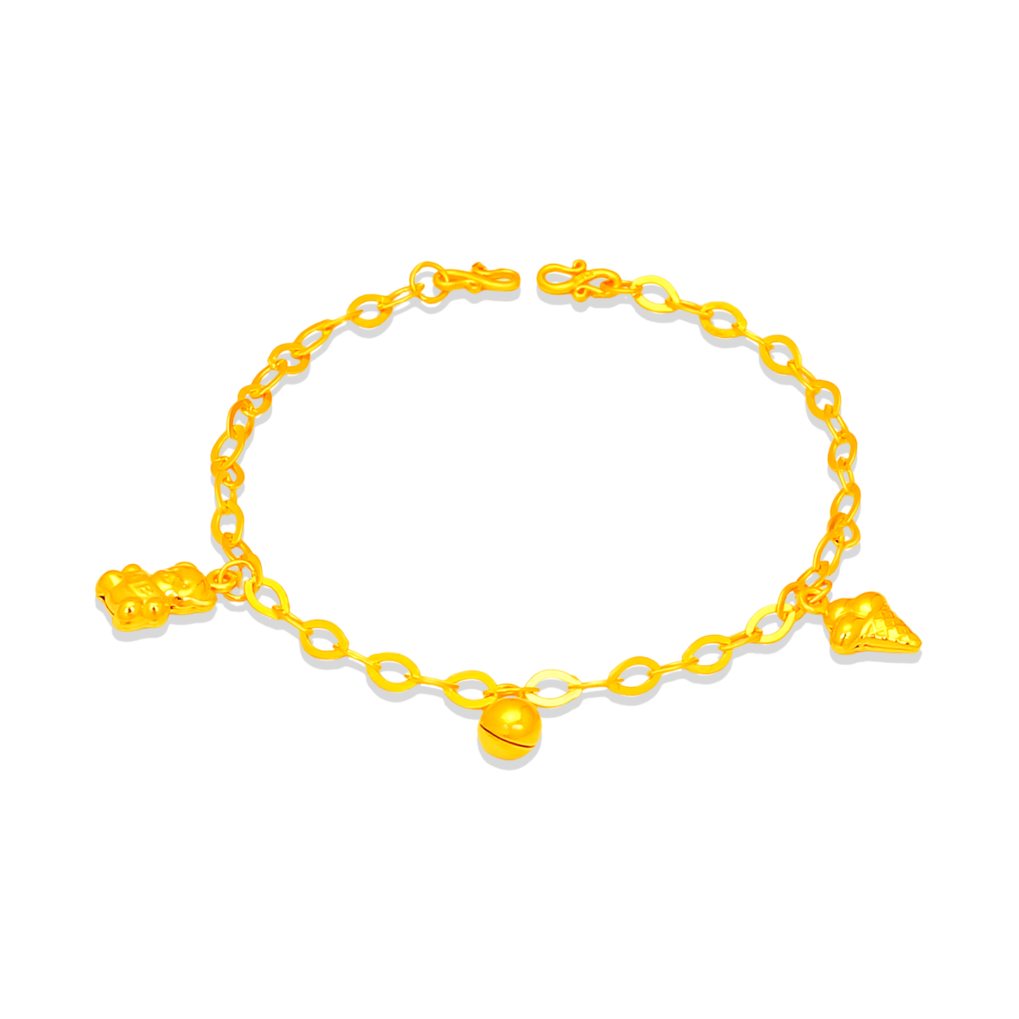 TAKA Jewellery Sweet Harmony 916 Gold Baby Bracelet
