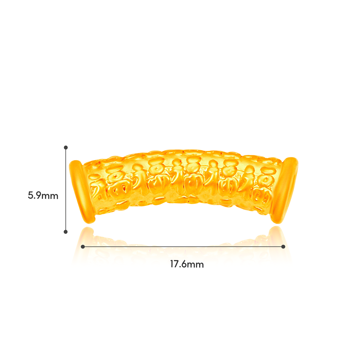 TAKA Jewellery Endless Fortune 999 Pure Gold Charm