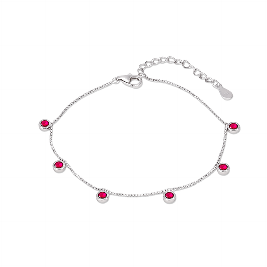 TAKA Jewellery Crystals & 925 Silver Bracelet
