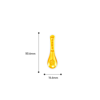 TAKA Jewellery 999 Pure Gold Wealth Bowl Set Display Piece