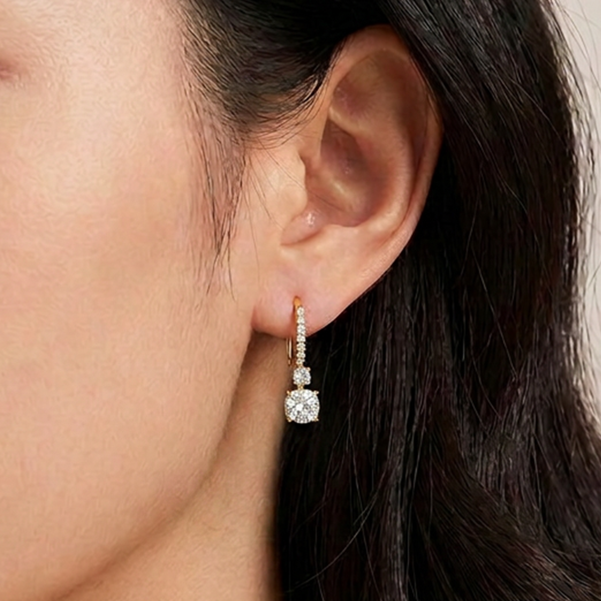 [PROMO] TAKA Jewellery Lab Grown Diamond Earrings 10K Gold