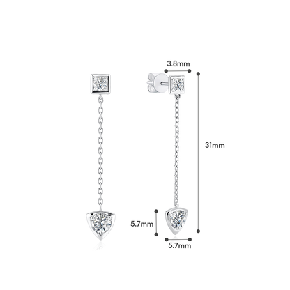 [PROMO] TAKA Jewellery 10K Gold Lab Grown Diamond Drop Earrings