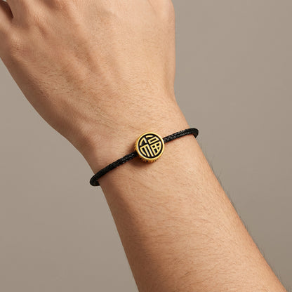 TAKA Jewellery Dynasty Gold Collection Fu 999 Pure Gold Charm
