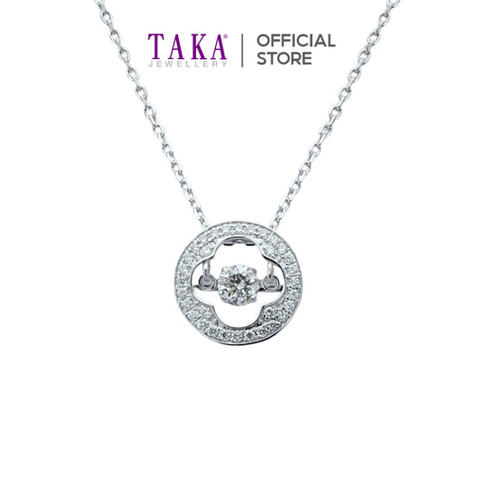 TAKA Jewellery Dancing Forever Diamond Necklace 18K