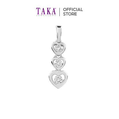 TAKA Jewellery Terise Gold Diamond Pendant 9K