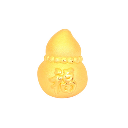 TAKA Jewellery 999 Pure Gold Gourd Charm HuLu