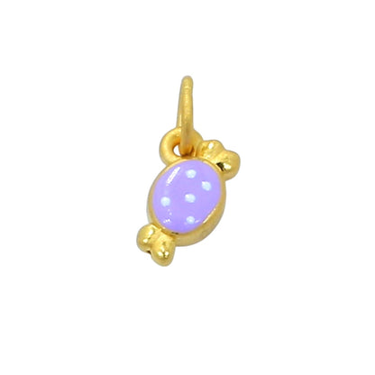 Taka Jewellery 999 Pure Gold Candy Pendant