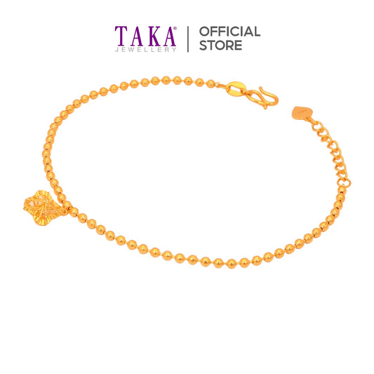 TAKA Jewellery 999 Pure Gold Bracelet