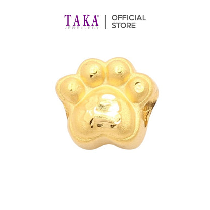TAKA Jewellery 999 Pure Gold Charm Fu Paw