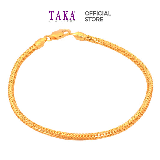 TAKA Jewellery 916 Gold Bracelet