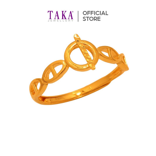 TAKA Jewellery 999 Pure Gold Ring
