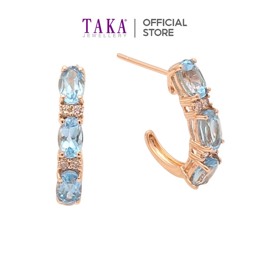 TAKA Jewellery Spectra Diamond Earrings 18K