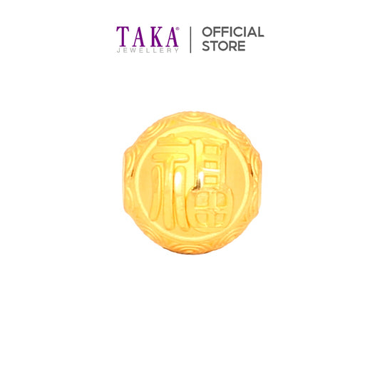 TAKA Jewellery 999 Pure Gold Charm Beads