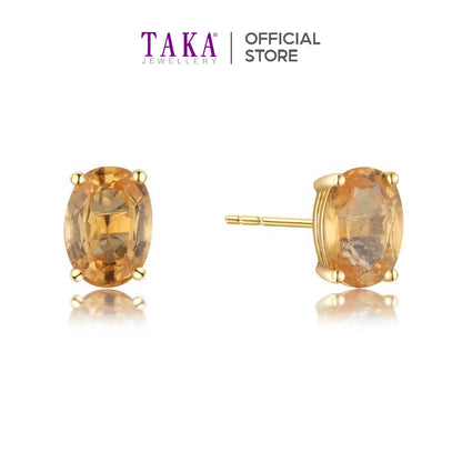 TAKA Jewellery Spectra Sapphire Earrings 9K