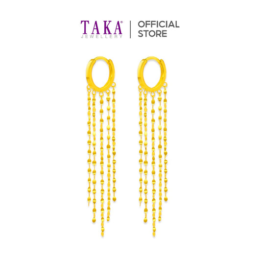 TAKA Jewellery 916 Gold Earrings