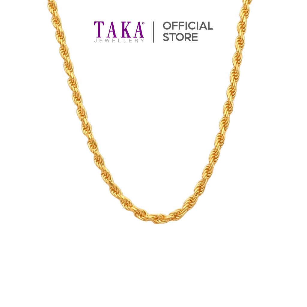 TAKA Jewellery 999 Gold Chain ZhenSheng - TAKA Jewellery