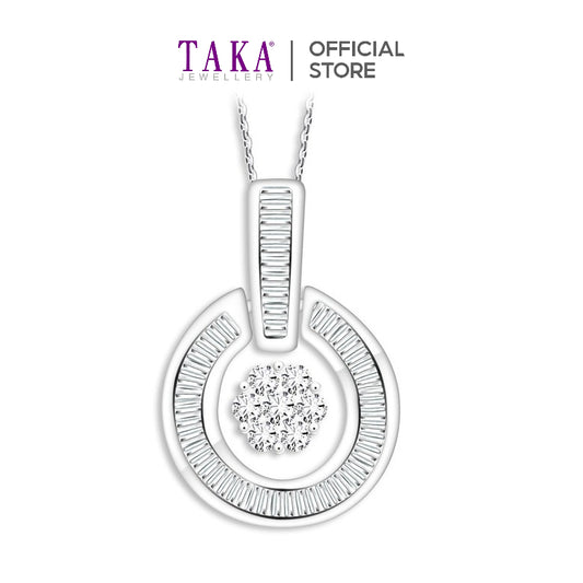 TAKA Jewellery Galaxe Diamond Pendant 9K