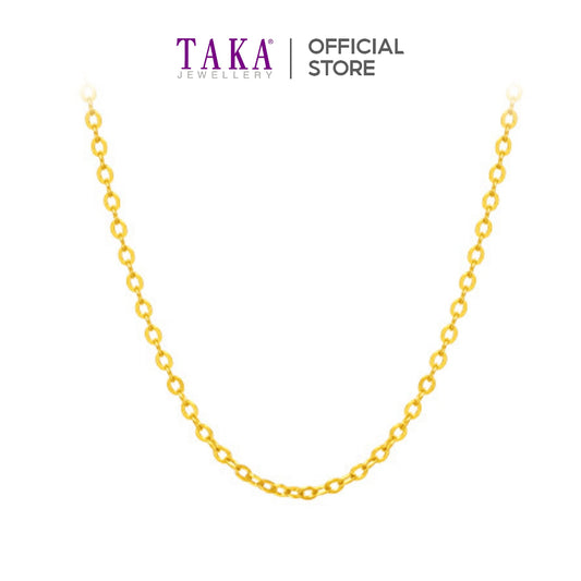 TAKA Jewellery 916 Gold Chain Banzi