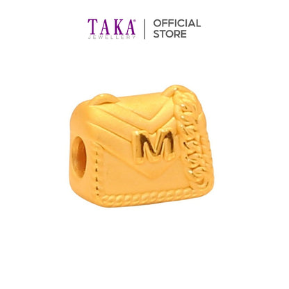 TAKA Jewellery 999 Pure Gold Charm Bag Money