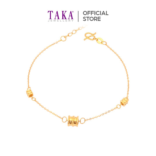 TAKA Jewellery 999 Pure Gold 5G Bracelet