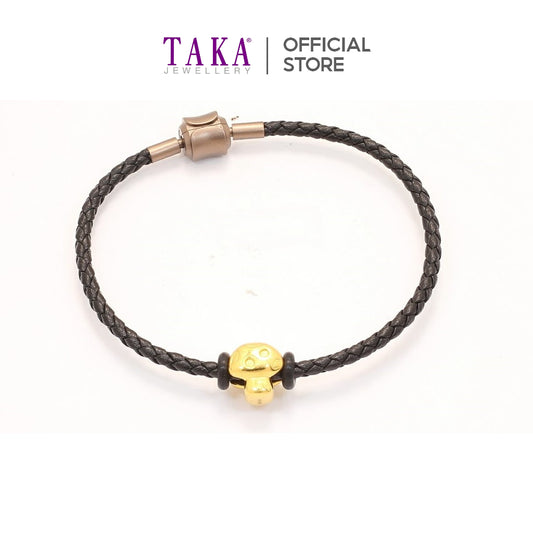 TAKA Jewellery 999 Pure Gold Charm Mushroom