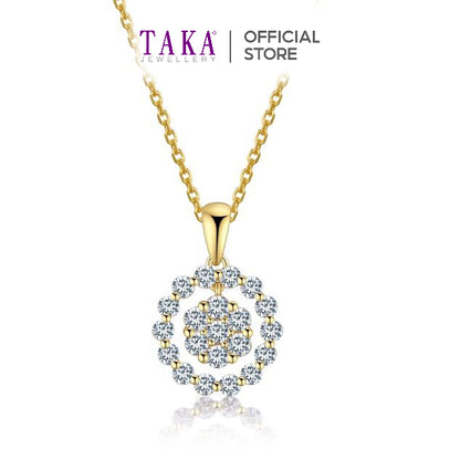 TAKA Jewellery Galaxe Diamond Necklace 9K