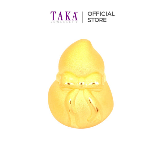 TAKA Jewellery 999 Pure Gold Gourd Charm HuLu