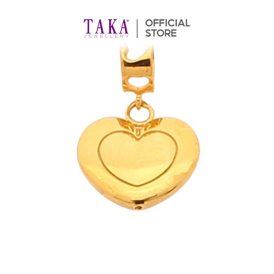 TAKA Jewellery 916 Gold Charm Heart