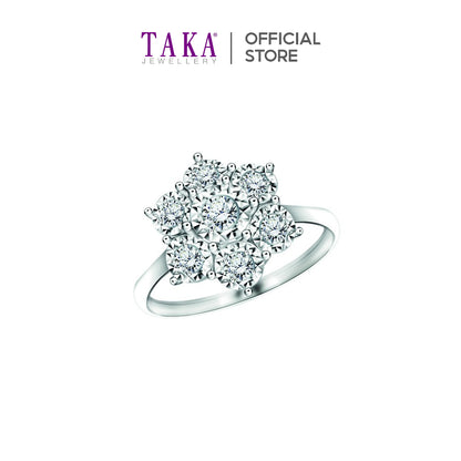 TAKA Jewellery Stellar Diamond Ring 18K