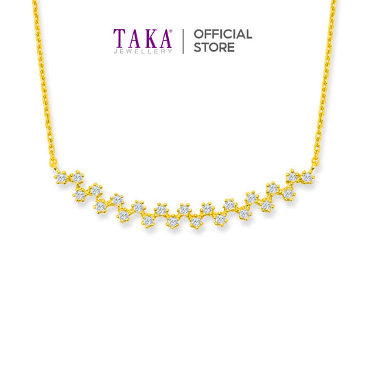 TAKA Jewellery Lab Grown Diamond Necklace 10K