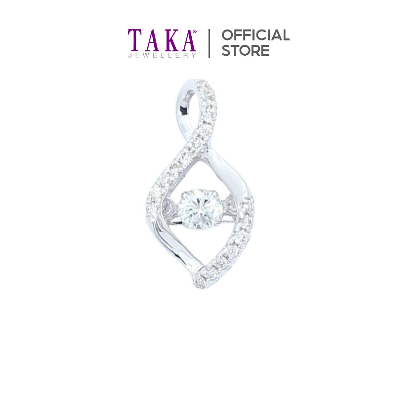 TAKA Jewellery Dancing Forever Diamond Pendant 18K