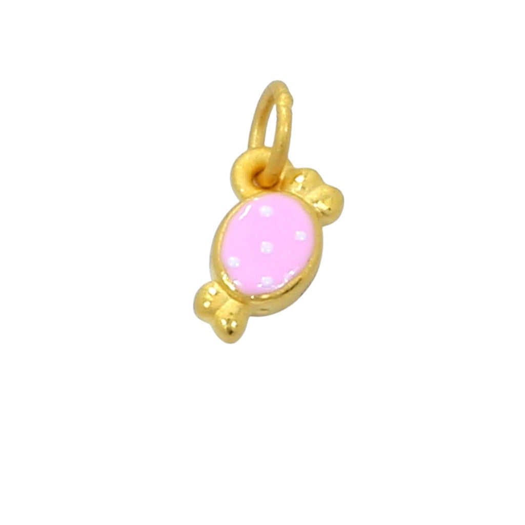 Taka Jewellery 999 Pure Gold Candy Pendant