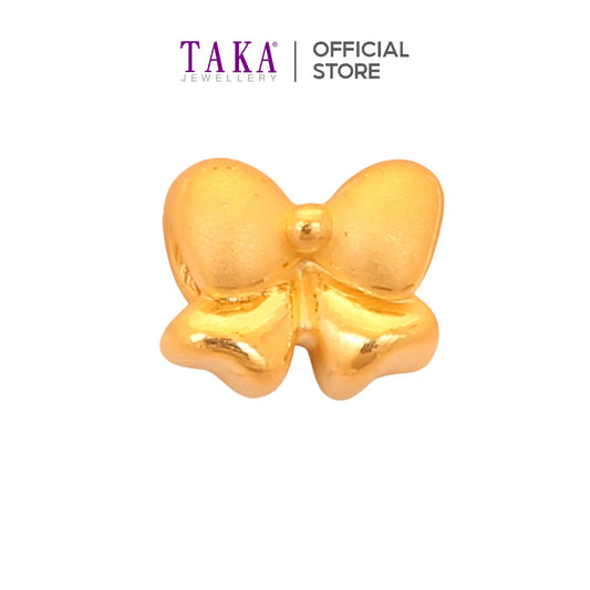 TAKA Jewellery 999 Pure Gold Charm Ribbon