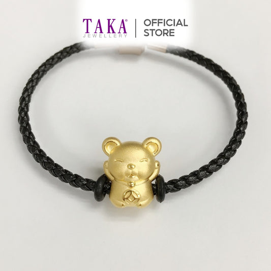 TAKA Jewellery 999 Pure Gold Charm Bear