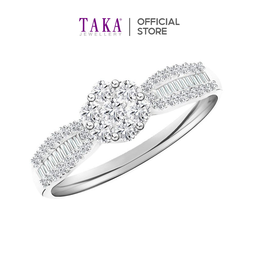 TAKA Jewellery Galaxe Diamond Ring 9K/18K