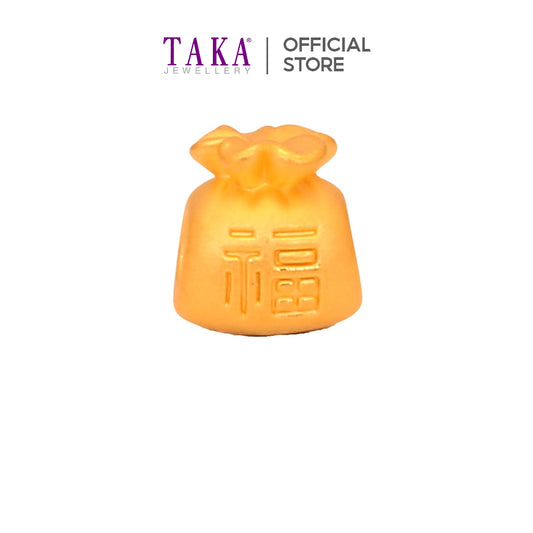 TAKA Jewellery 999 Pure Gold Charm FU