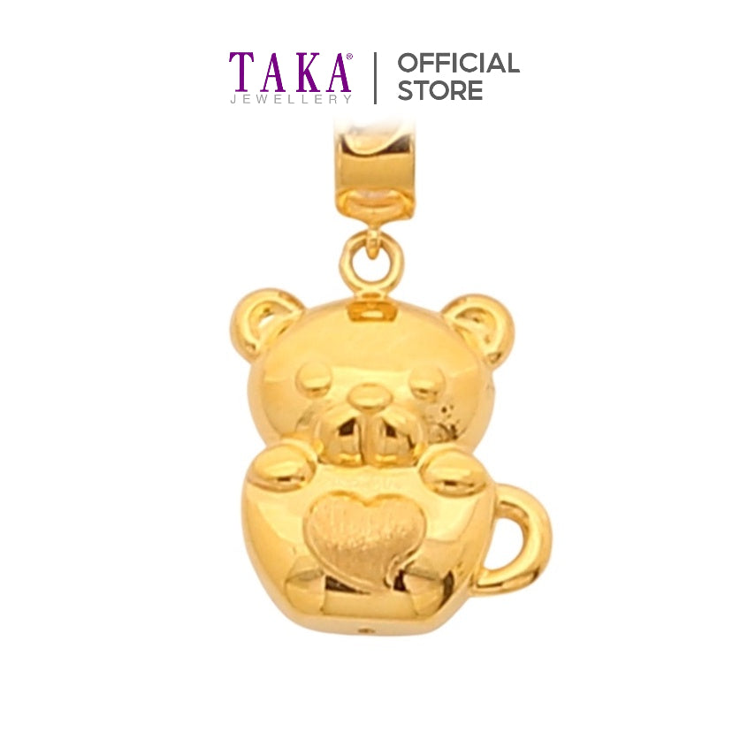 TAKA Jewellery 916 Gold Charm Bear