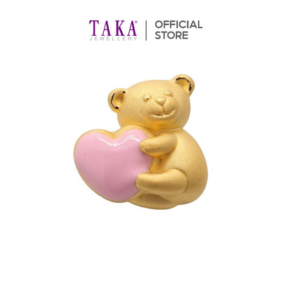 TAKA Jewellery 999 Pure Gold Charm Love Bear