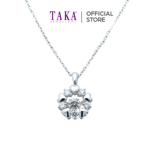 TAKA Jewellery Dancing Forever Diamond Necklace 18K
