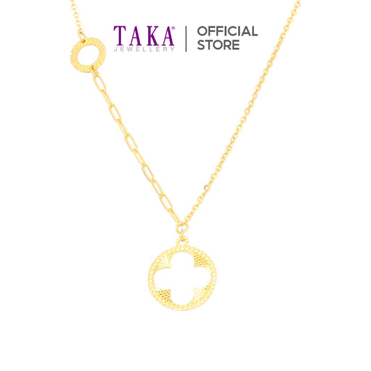 TAKA Jewellery 999 Pure Gold Necklace