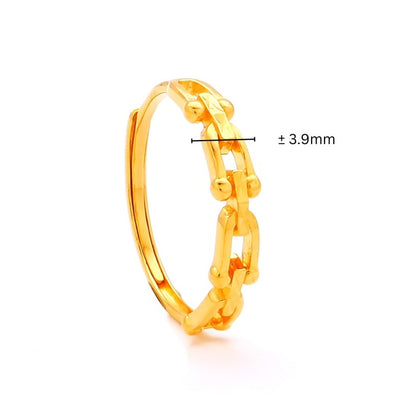 TAKA Jewellery 999 Pure Gold 5G Ring