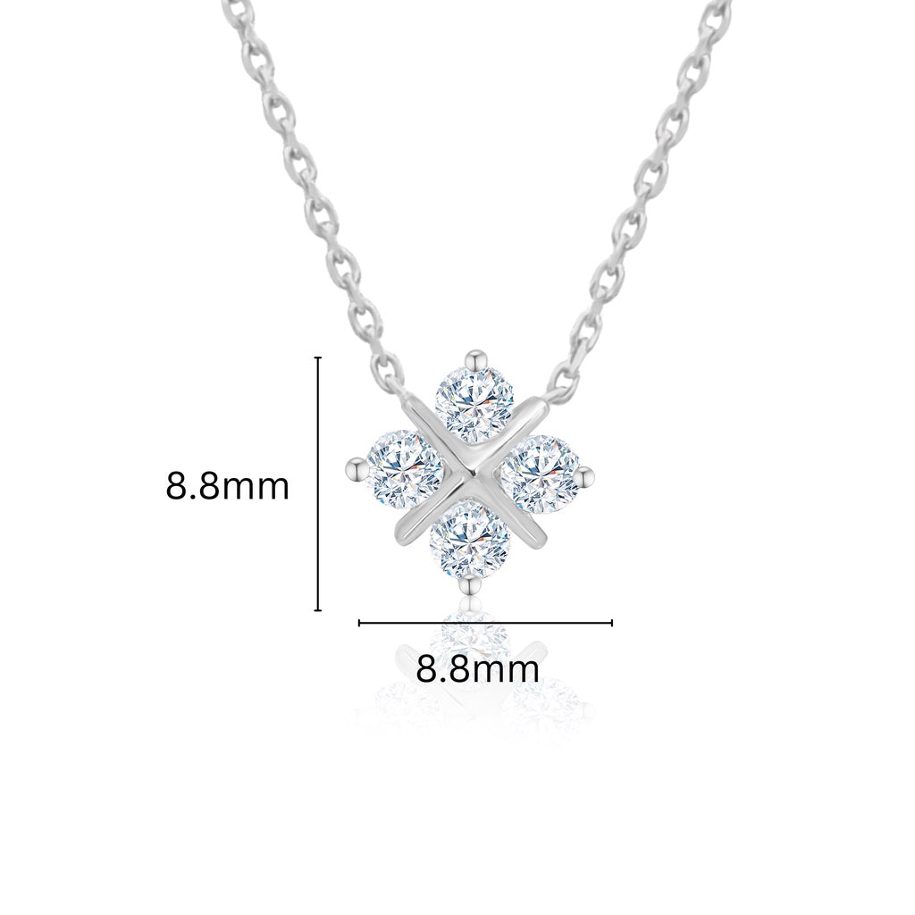 TAKA Jewellery Lab Grown Diamond Necklace 10K