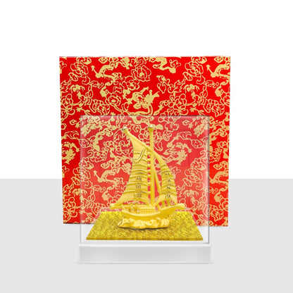TAKA Jewellery Gold-Plated Ornament Yi Fan Feng Shun