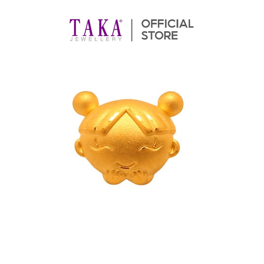 TAKA Jewellery 999 Pure Gold Charm Little Girl