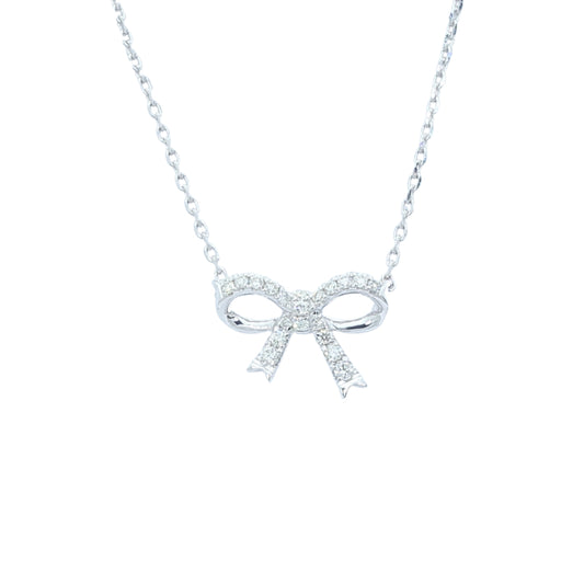 Taka Jewellery Cresta Diamond Necklace 18K Ribbon