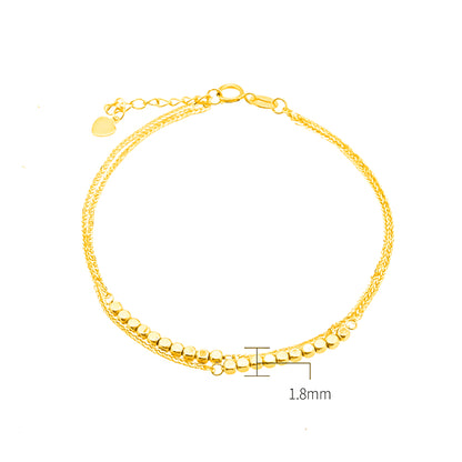 TAKA Jewellery Dolce 18K Gold Bracelet Gold Ball