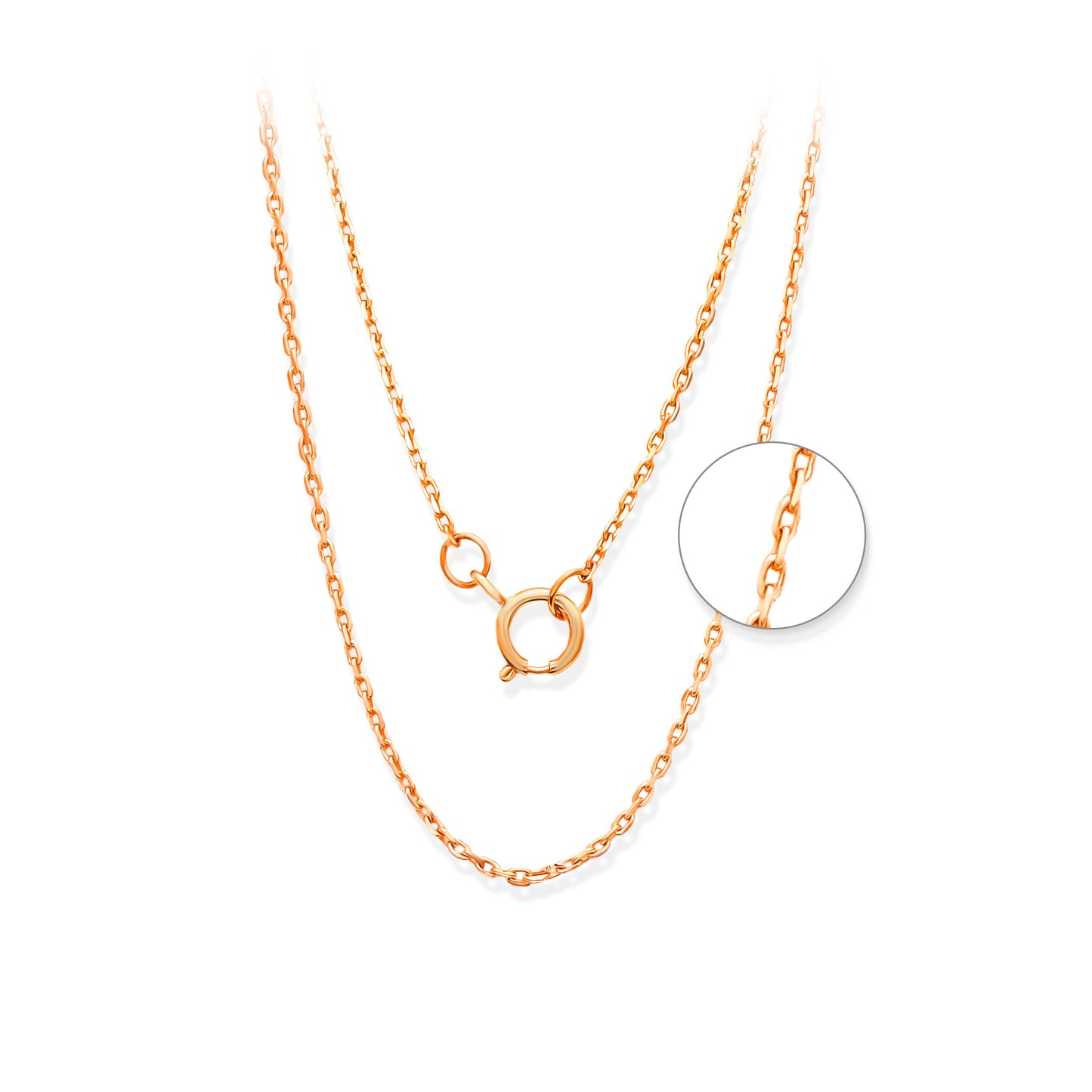 TAKA Jewellery Beaded Chain 9K Gold