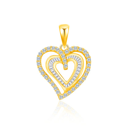 Taka Jewellery Diamond Pendant 18K Heart