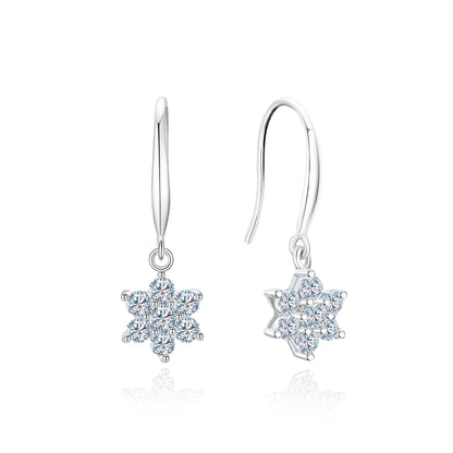 TAKA Jewellery Cresta Diamond Earrings 9K