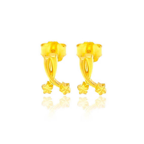 TAKA Jewellery Dolce 18K Gold Earrings Stars